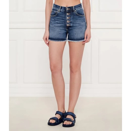 DONDUP - made in Italy Jeansowe szorty STELLA | Regular Fit | high waist ze sklepu Gomez Fashion Store w kategorii Szorty - zdjęcie 184970926