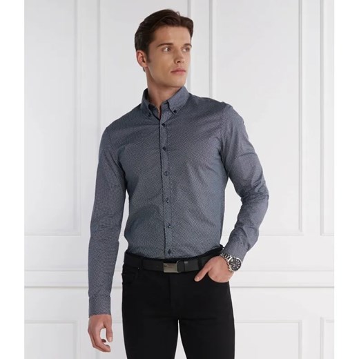 Michael Kors Koszula LS SHARKTOOTH GEO | Slim Fit | stretch ze sklepu Gomez Fashion Store w kategorii Koszule męskie - zdjęcie 184970955