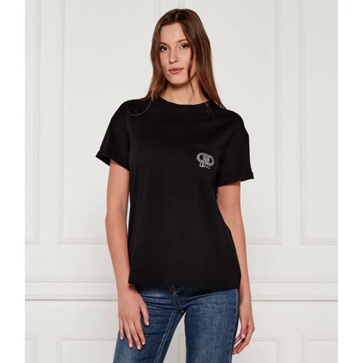 Liu Jo T-shirt | Regular Fit ze sklepu Gomez Fashion Store w kategorii Bluzki damskie - zdjęcie 184971008