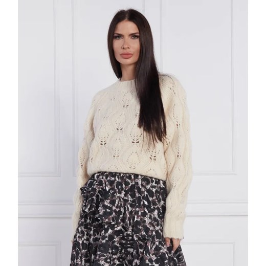 Silvian Heach Sweter | Oversize fit | z dodatkiem wełny ze sklepu Gomez Fashion Store w kategorii Swetry damskie - zdjęcie 184971119