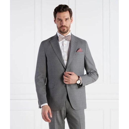 Oscar Jacobson Wełniana marynarka Fogerty | Regular Fit ze sklepu Gomez Fashion Store w kategorii Marynarki męskie - zdjęcie 184971147