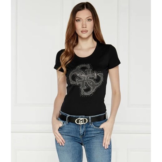 GUESS T-shirt | Slim Fit ze sklepu Gomez Fashion Store w kategorii Bluzki damskie - zdjęcie 184971216