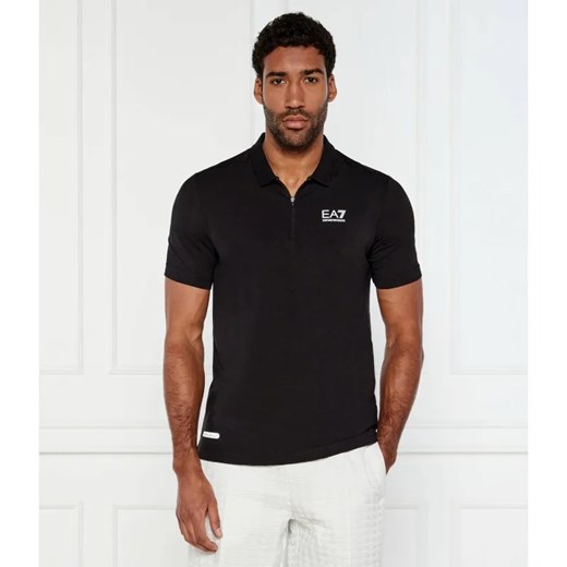 EA7 Polo | Regular Fit ze sklepu Gomez Fashion Store w kategorii T-shirty męskie - zdjęcie 184971286