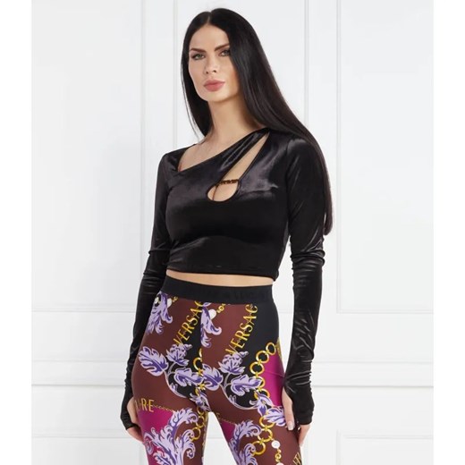 Versace Jeans Couture Bluzka | Regular Fit ze sklepu Gomez Fashion Store w kategorii Bluzki damskie - zdjęcie 184971387