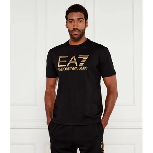 EA7 T-shirt | Regular Fit ze sklepu Gomez Fashion Store w kategorii T-shirty męskie - zdjęcie 184971415