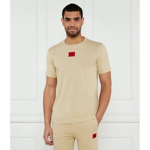 HUGO T-shirt Diragolino212 | Regular Fit ze sklepu Gomez Fashion Store w kategorii T-shirty męskie - zdjęcie 184971477