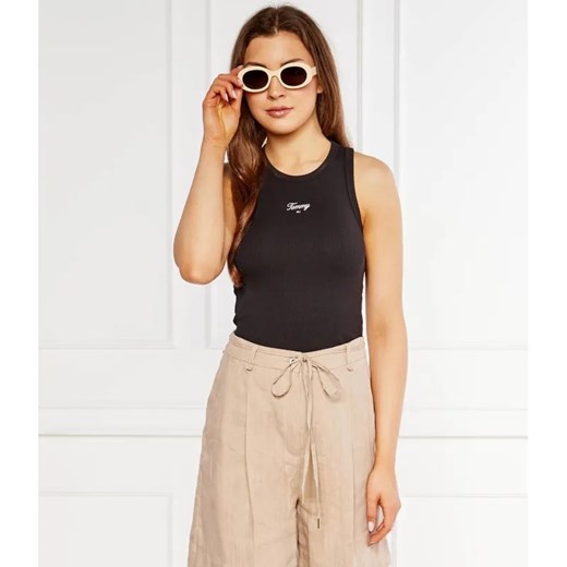 Tommy Jeans Top | Slim Fit ze sklepu Gomez Fashion Store w kategorii Bluzki damskie - zdjęcie 184971487