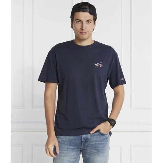 Tommy Jeans T-shirt SMALL FLAG | Classic fit ze sklepu Gomez Fashion Store w kategorii T-shirty męskie - zdjęcie 184971546