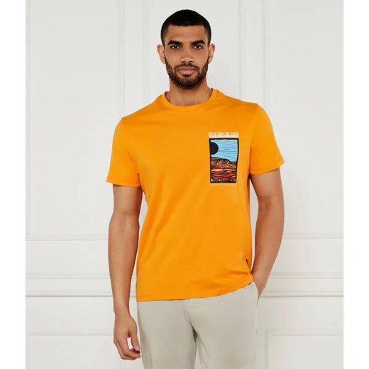 Napapijri T-shirt S-VALDOR SS | Relaxed fit ze sklepu Gomez Fashion Store w kategorii T-shirty męskie - zdjęcie 184971589