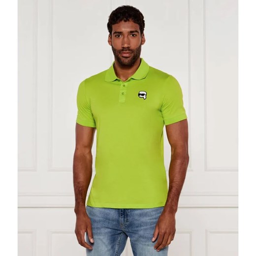 Karl Lagerfeld Polo | Slim Fit ze sklepu Gomez Fashion Store w kategorii T-shirty męskie - zdjęcie 184971616