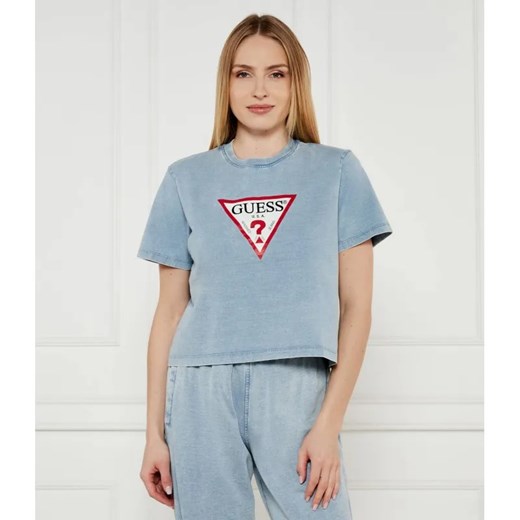 Guess Jeans T-shirt | Relaxed fit ze sklepu Gomez Fashion Store w kategorii Bluzki damskie - zdjęcie 184971688
