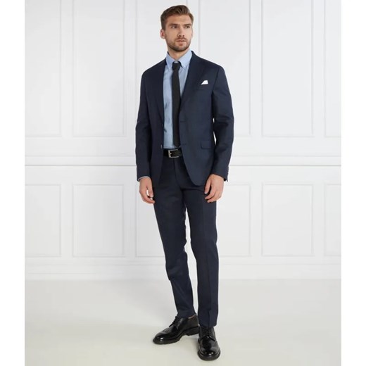 Oscar Jacobson Wełniany garnitur | Regular Fit ze sklepu Gomez Fashion Store w kategorii Garnitury męskie - zdjęcie 184971699