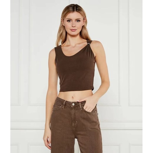GUESS Top AIMEE | Cropped Fit ze sklepu Gomez Fashion Store w kategorii Bluzki damskie - zdjęcie 184971739
