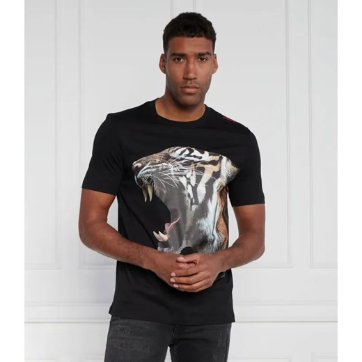 HUGO T-shirt Digre 10233396 01 | Regular Fit ze sklepu Gomez Fashion Store w kategorii T-shirty męskie - zdjęcie 184971796