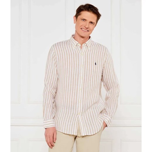 POLO RALPH LAUREN Lniana koszula | Custom fit ze sklepu Gomez Fashion Store w kategorii Koszule męskie - zdjęcie 184971937