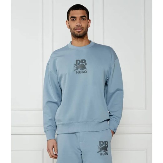 HUGO Bluza Dahrain_RB | HUGO x Racing Bulls | Oversize fit ze sklepu Gomez Fashion Store w kategorii Bluzy męskie - zdjęcie 184972006