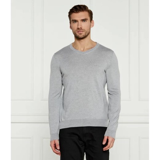 BOSS BLACK Wełniany sweter Baram-L | Regular Fit ze sklepu Gomez Fashion Store w kategorii Swetry męskie - zdjęcie 184972078