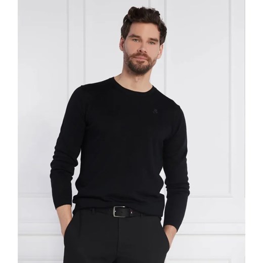 Karl Lagerfeld Wełniany sweter | Regular Fit ze sklepu Gomez Fashion Store w kategorii Swetry męskie - zdjęcie 184972086