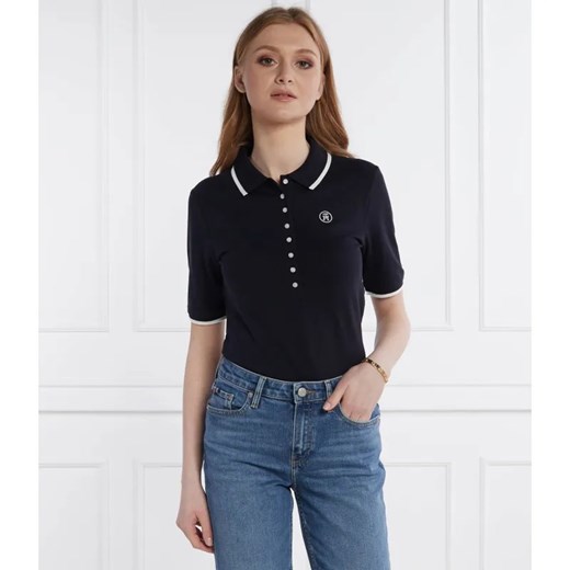 Tommy Hilfiger Polo TIPPING | Slim Fit ze sklepu Gomez Fashion Store w kategorii Bluzki damskie - zdjęcie 184972115