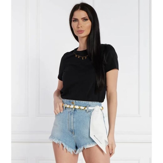 Elisabetta Franchi T-shirt | Oversize fit ze sklepu Gomez Fashion Store w kategorii Bluzki damskie - zdjęcie 184972126