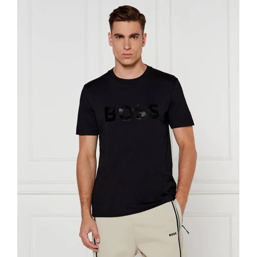 BOSS GREEN T-shirt Mirror | Regular Fit ze sklepu Gomez Fashion Store w kategorii T-shirty męskie - zdjęcie 184972129