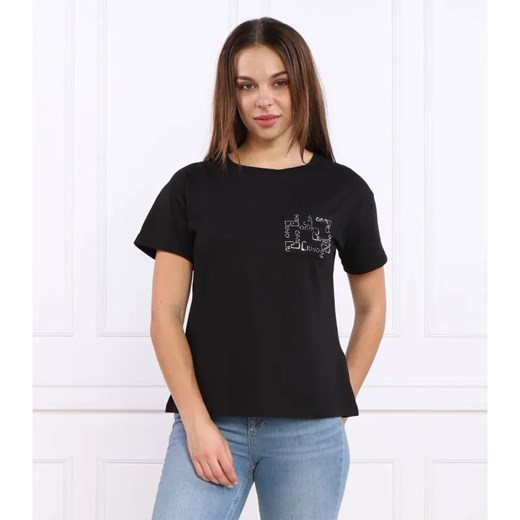 Liu Jo T-shirt | Regular Fit ze sklepu Gomez Fashion Store w kategorii Bluzki damskie - zdjęcie 184972147