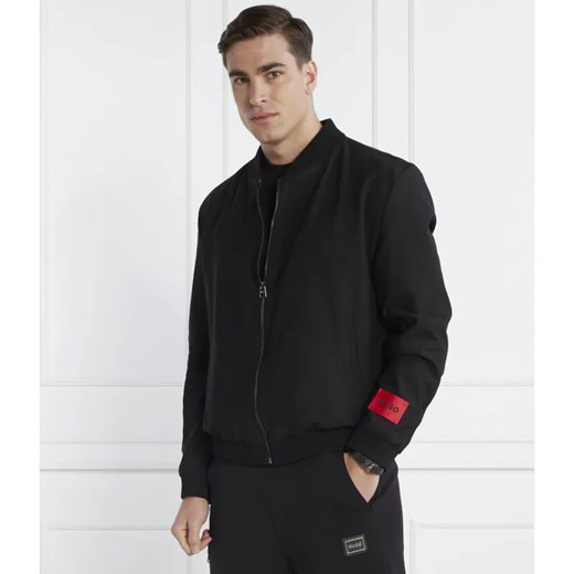 HUGO Wełniana kurtka bomber Ukashi232X | Regular Fit ze sklepu Gomez Fashion Store w kategorii Kurtki męskie - zdjęcie 184972326