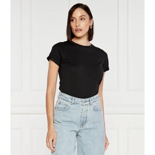 HUGO T-shirt The Plain | Slim Fit ze sklepu Gomez Fashion Store w kategorii Bluzki damskie - zdjęcie 184972338