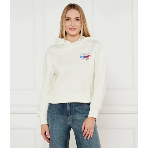 Karl Lagerfeld Bluza IKON | Cropped Fit ze sklepu Gomez Fashion Store w kategorii Bluzy damskie - zdjęcie 184972367