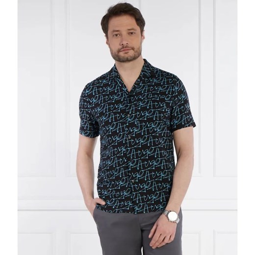 HUGO Koszula Ellino | Relaxed fit ze sklepu Gomez Fashion Store w kategorii Koszule męskie - zdjęcie 184972406