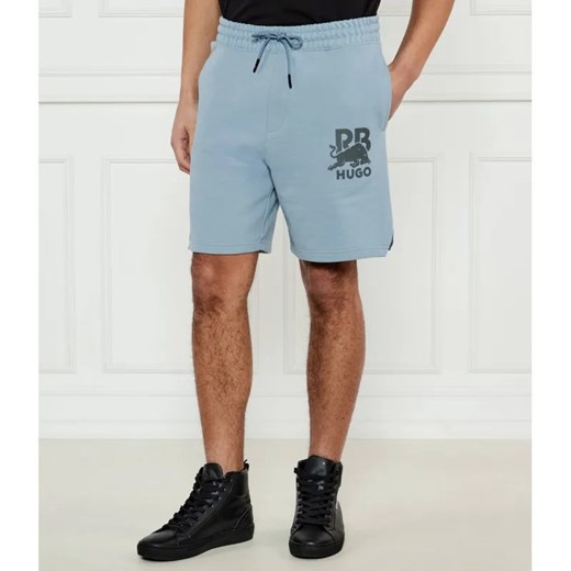 HUGO Szorty Deswick HUGO x Racing Bulls | Oversize fit ze sklepu Gomez Fashion Store w kategorii Spodenki męskie - zdjęcie 184972436