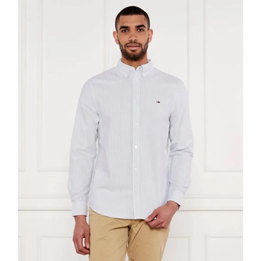 Tommy Jeans Koszula | Slim Fit | oxford ze sklepu Gomez Fashion Store w kategorii Koszule męskie - zdjęcie 184972477