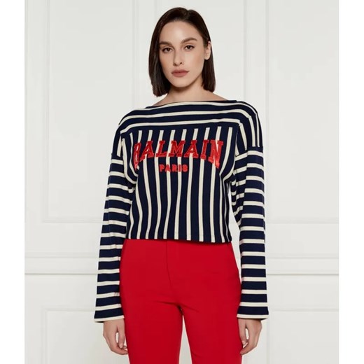 Balmain Bluzka | Cropped Fit ze sklepu Gomez Fashion Store w kategorii Bluzki damskie - zdjęcie 184972507