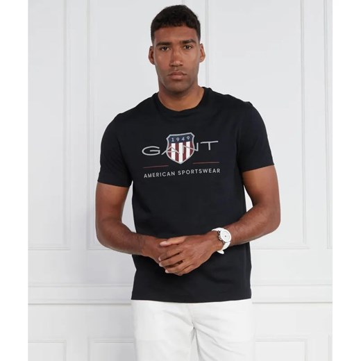 Gant T-shirt | Regular Fit ze sklepu Gomez Fashion Store w kategorii T-shirty męskie - zdjęcie 184972515