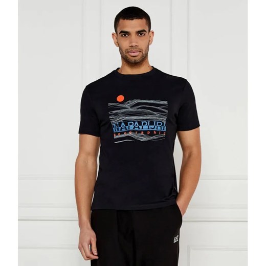 Napapijri T-shirt S-BUTI SS | Regular Fit ze sklepu Gomez Fashion Store w kategorii T-shirty męskie - zdjęcie 184972535