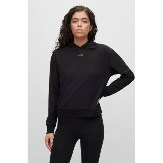 Hugo Bodywear Bluza SHUFFLE | Regular Fit ze sklepu Gomez Fashion Store w kategorii Bluzy damskie - zdjęcie 184972536