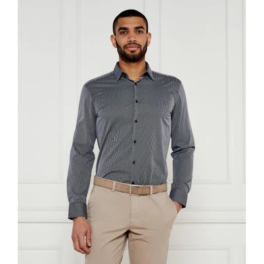 BOSS BLACK Koszula P-HANK-s-kent-C1-222 | Slim Fit ze sklepu Gomez Fashion Store w kategorii Koszule męskie - zdjęcie 184972555