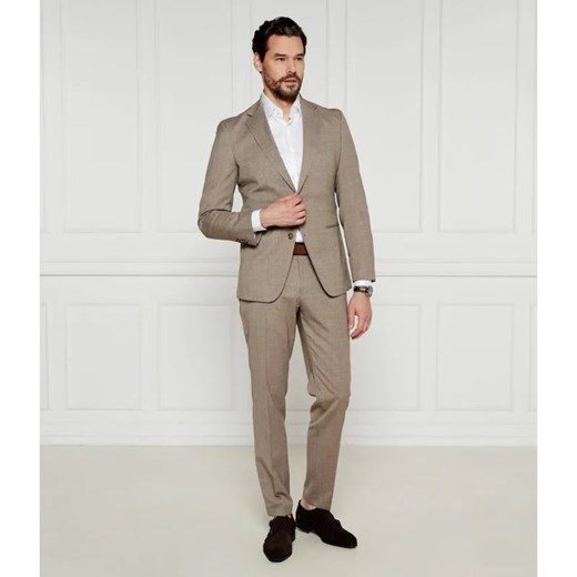 BOSS BLACK Garnitur C-Huge-2Pcs-241 | Slim Fit | z dodatkiem wełny ze sklepu Gomez Fashion Store w kategorii Garnitury męskie - zdjęcie 184972627