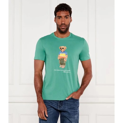 POLO RALPH LAUREN T-shirt | Custom slim fit ze sklepu Gomez Fashion Store w kategorii T-shirty męskie - zdjęcie 184972636