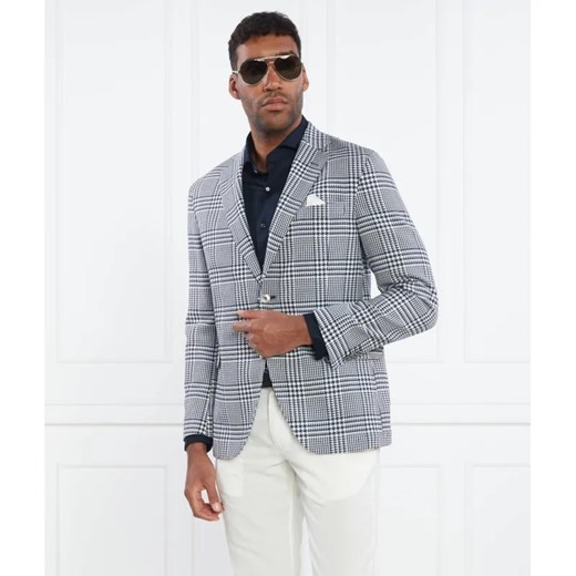 Oscar Jacobson Lniana marynarka | Regular Fit | z dodatkiem wełny Oscar Jacobson 48 Gomez Fashion Store wyprzedaż