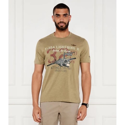 Aeronautica Militare T-shirt | Regular Fit ze sklepu Gomez Fashion Store w kategorii T-shirty męskie - zdjęcie 184972789
