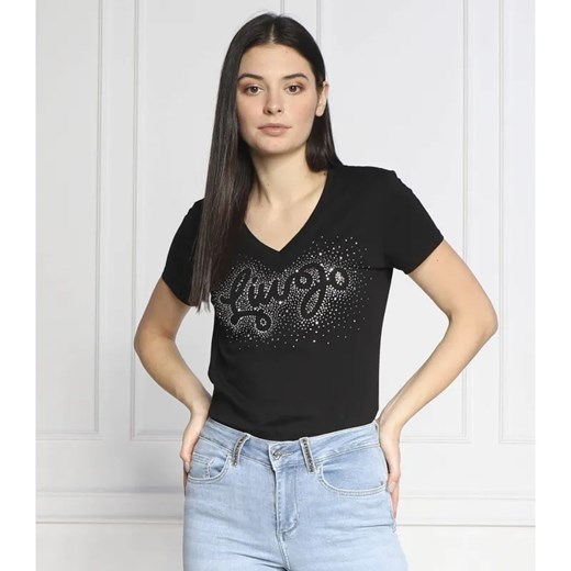 Liu Jo T-shirt | Regular Fit ze sklepu Gomez Fashion Store w kategorii Bluzki damskie - zdjęcie 184972875