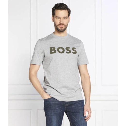 BOSS BLACK T-shirt Tiburt 318 ze sklepu Gomez Fashion Store w kategorii T-shirty męskie - zdjęcie 184972877
