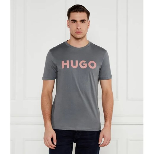 HUGO T-shirt Dulivio | Regular Fit ze sklepu Gomez Fashion Store w kategorii T-shirty męskie - zdjęcie 184972949