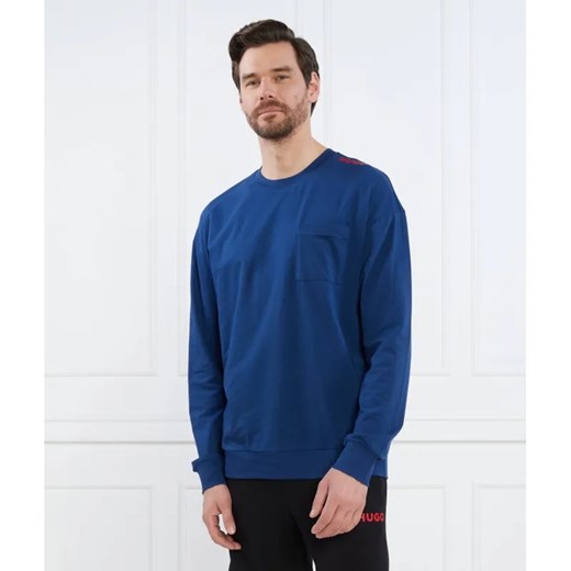 Hugo Bodywear Longsleeve Labelled | Regular Fit ze sklepu Gomez Fashion Store w kategorii T-shirty męskie - zdjęcie 184972967