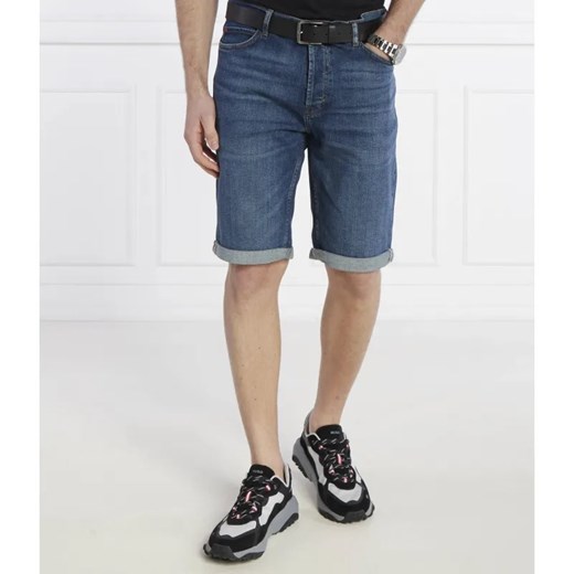 HUGO Jeansowe szorty 634/S | Tapered ze sklepu Gomez Fashion Store w kategorii Spodenki męskie - zdjęcie 184972969