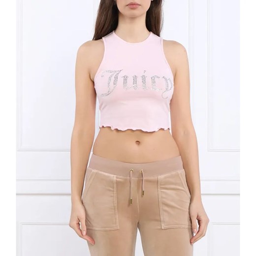 Juicy Couture Top LETTUCE HEM | Cropped Fit ze sklepu Gomez Fashion Store w kategorii Bluzki damskie - zdjęcie 184972995