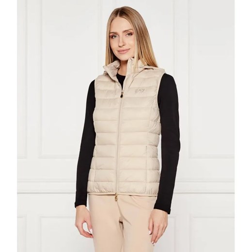EA7 Bezrękawnik | Regular Fit ze sklepu Gomez Fashion Store w kategorii Kamizelki damskie - zdjęcie 184973038