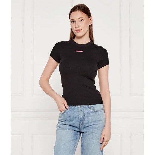 Tommy Jeans T-shirt | Slim Fit ze sklepu Gomez Fashion Store w kategorii Bluzki damskie - zdjęcie 184973096