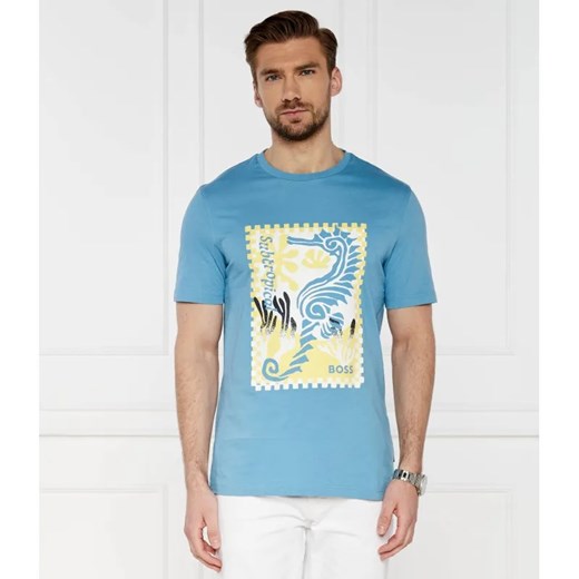 BOSS ORANGE T-shirt | Regular Fit ze sklepu Gomez Fashion Store w kategorii T-shirty męskie - zdjęcie 184973109